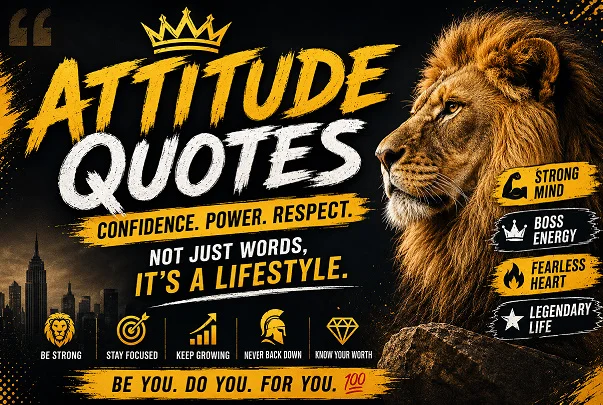 Attitude Quotes
