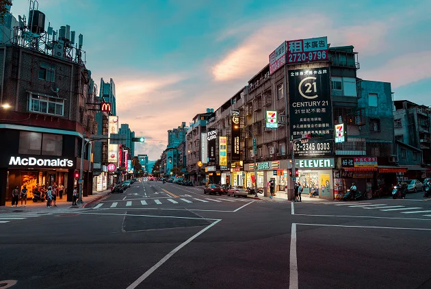 "Beautiful city skyline with glowing skyscrapers, urban lights, and a stunning sunset view, perfect for city captions and Instagram inspiration."