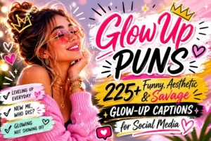 Glow Up Puns
