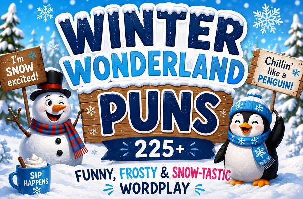 Winter Wonderland Puns