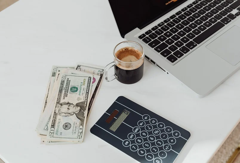 “Business success concept featuring financial growth, profit charts, money symbols, and entrepreneurial achievement.”