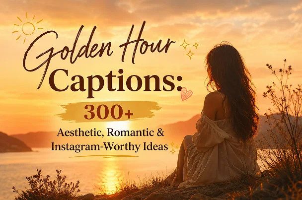 Golden Hour Captions: 300+ Aesthetic, Romantic & Instagram-Worthy Ideas