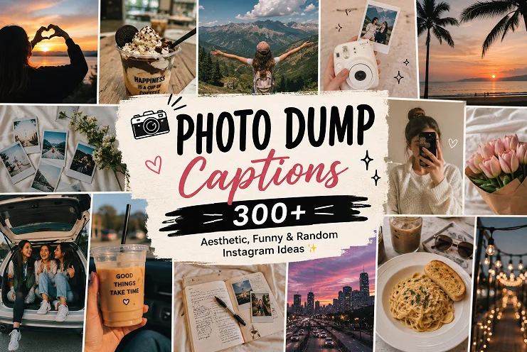 Photo Dump Captions