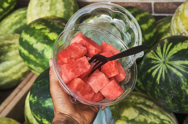 Summer Watermelon Puns feature image with juicy watermelon slices, bright summer sunshine, refreshing fruit theme, and funny watermelon wordplay.